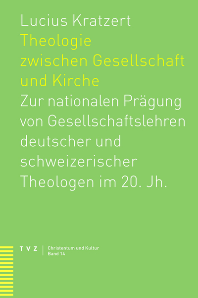 Cover von Theologie zwischen Gesellschaft und Kirche