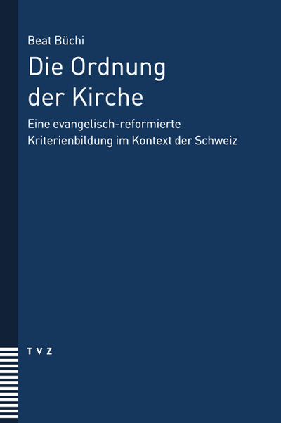 Cover von Die Ordnung der Kirche